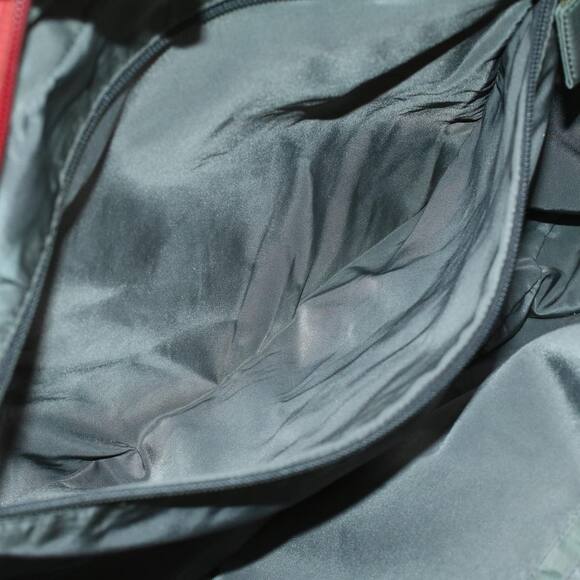 PRADA Hand Bag Nylon Red - Picture 10 of 10